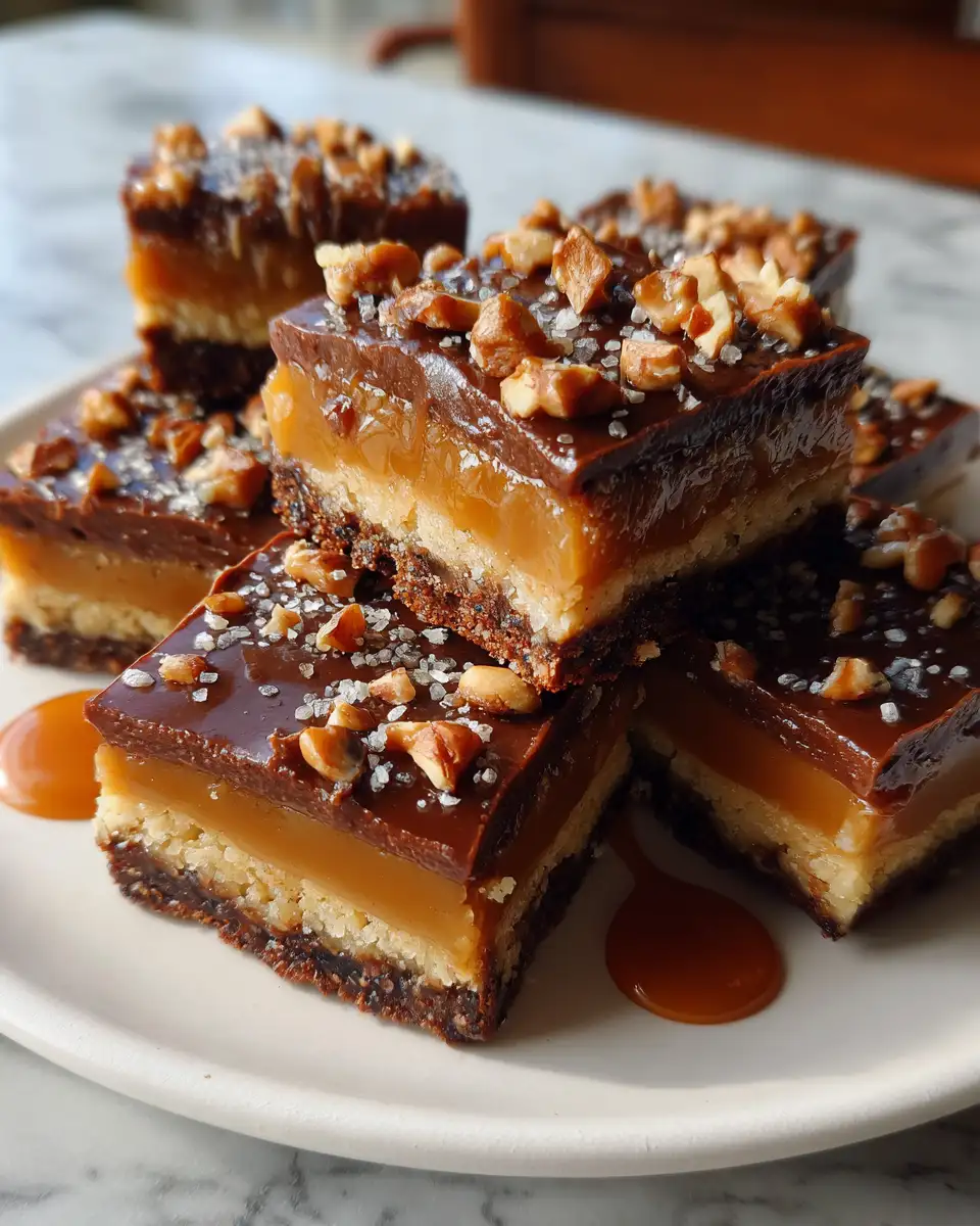 Final dish - Indulge Your Sweet Tooth with Irresistible Salted Caramel Butter Bars
