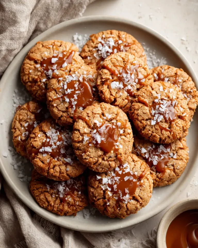 Sweet Symphony: Dive into the Irresistible World of Salted Caramel Crunch Cookies - Featured Image