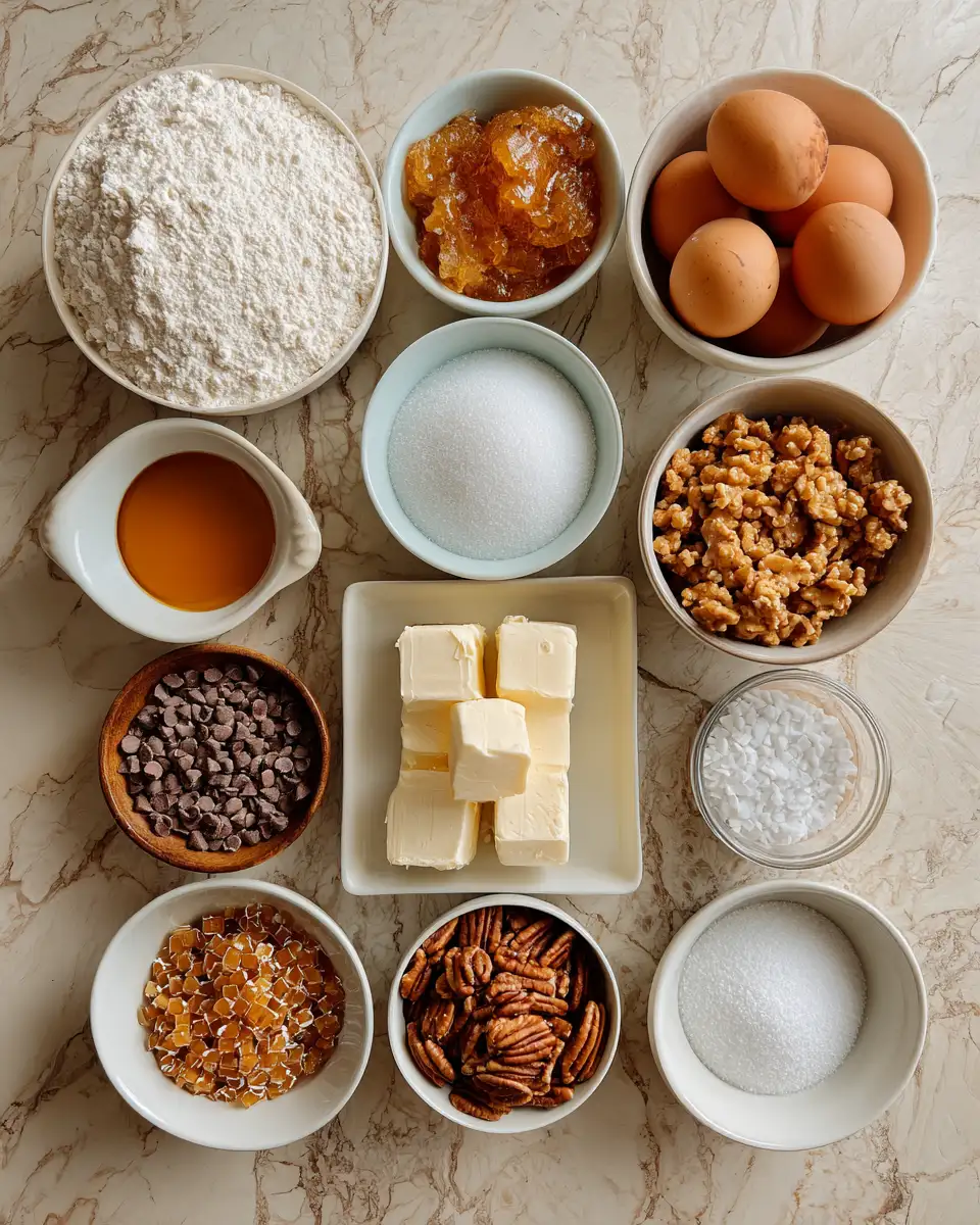 Ingredients for Sweet Symphony: Dive into the Irresistible World of Salted Caramel Crunch Cookies