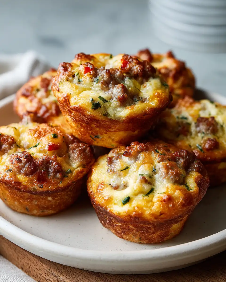 Wake Up to Flavor: Sausage Pancake Muffins Delight - Featured Image