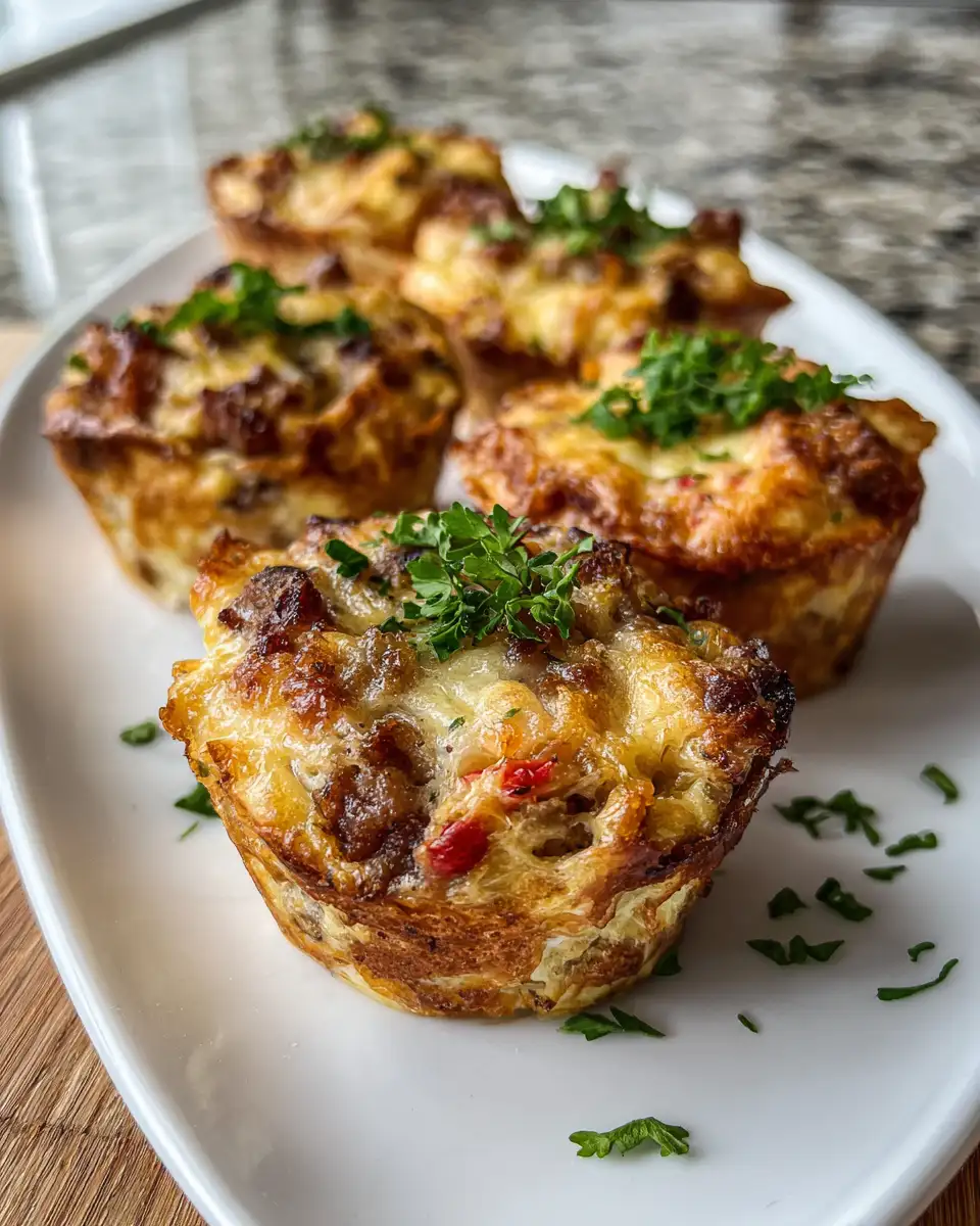 Final dish - Wake Up to Flavor: Sausage Pancake Muffins Delight