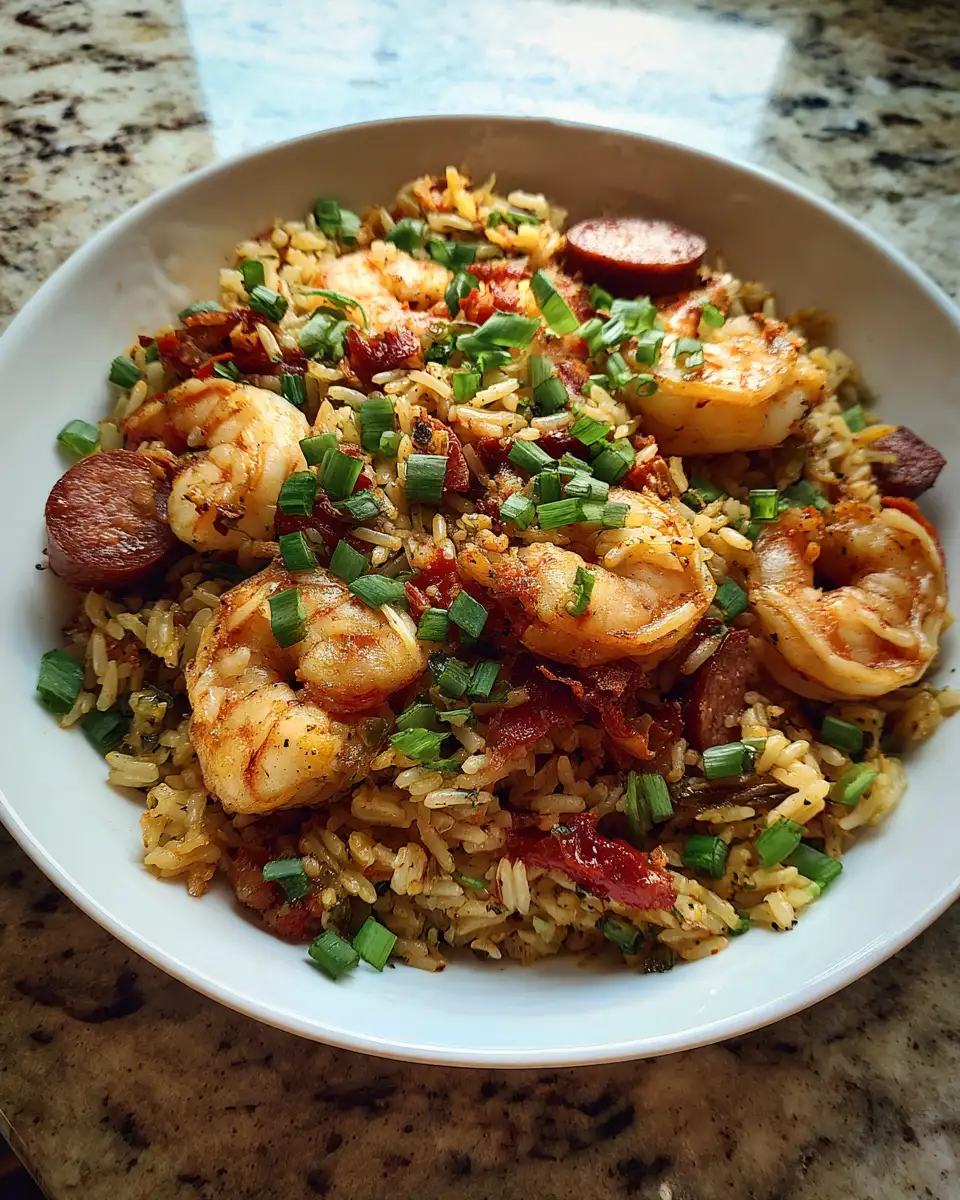 Final dish - Spice Up Your Dinner with Irresistible Shrimp Sausage Dirty Rice