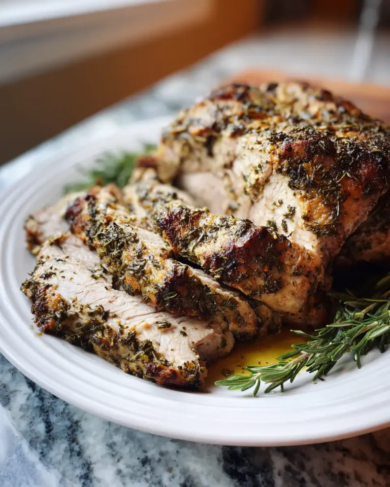 Savor the Flavor: Slow Cooker Garlic Herb Pork Roast Perfection - Featured Image