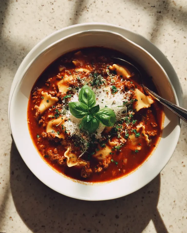 Cozy Up with a Bowl of Slow Cooker Lasagna Soup Magic - Featured Image