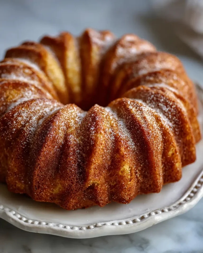 Irresistible Snickerdoodle Bundt Cake: A Sweet Slice of Cinnamon Heaven - Featured Image