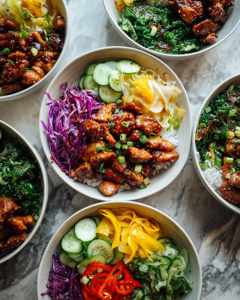 Spice Up Your Dinner with Irresistible Spicy Honey Chicken Bowls - Featured Image