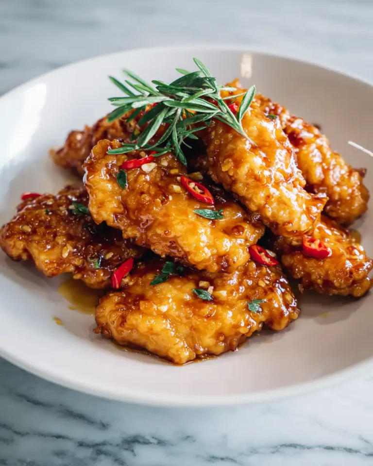 Sizzling Spicy Honey Garlic Chicken Tenders That Will Ignite Your Taste Buds - Featured Image
