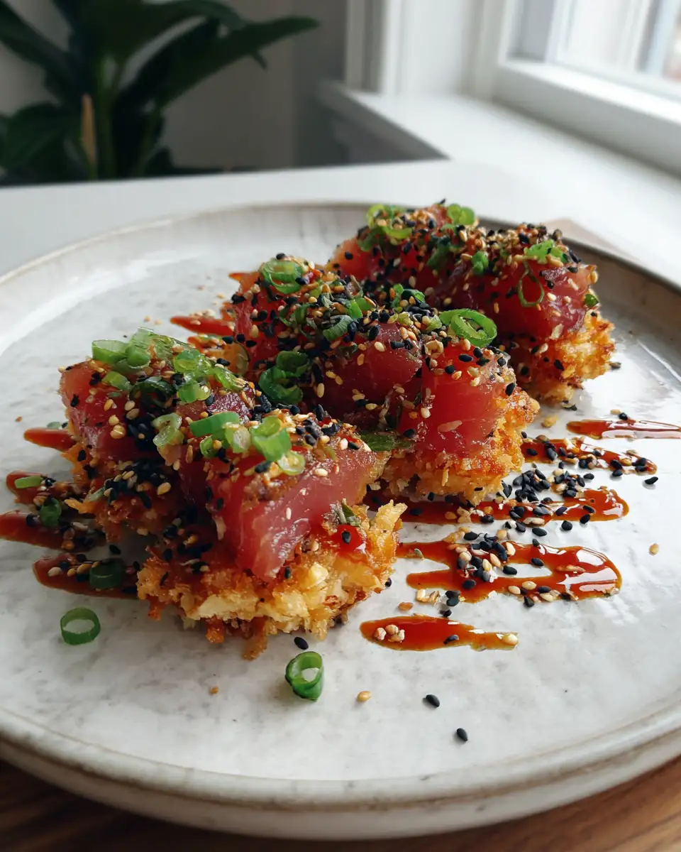 Sizzle and Crunch: Discover the Ultimate Spicy Tuna Crispy Rice Delight - Featured Image