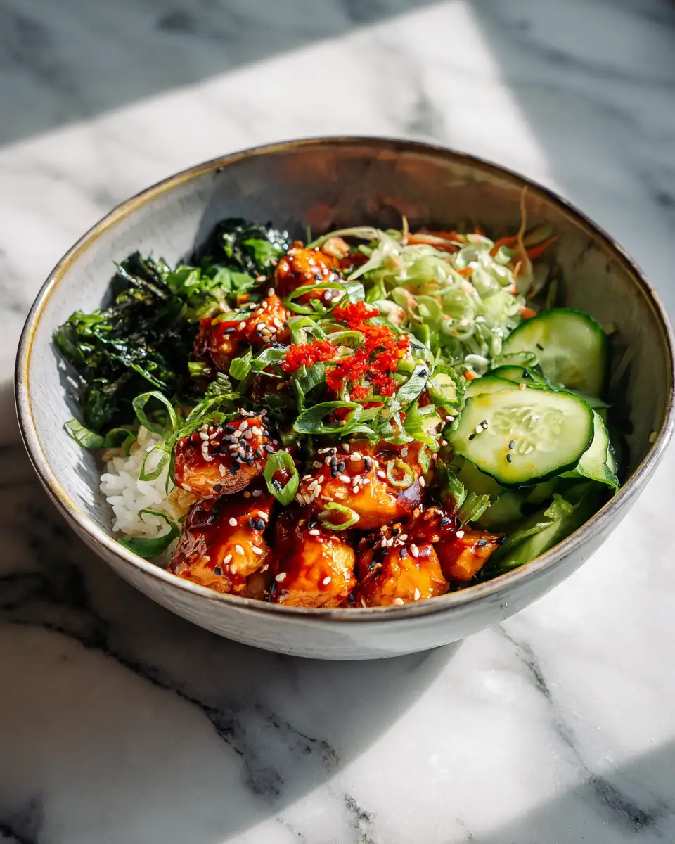 Final dish - Sticky Chicken Rice Bowls: A Flavorful Fusion Adventure