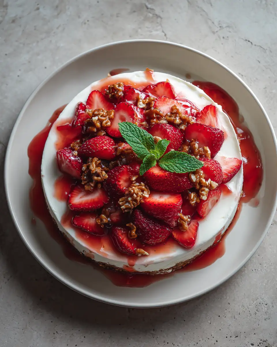 Final dish - Sweet & Salty Bliss: Discover the Magic of Strawberry Pretzel Salad