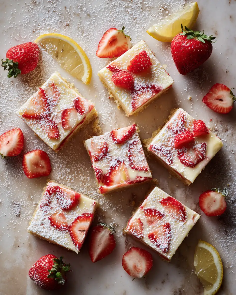 Irresistible Strawberry Shortcake Bars: Your Next Sweet Obsession 4 Ingredients for Irresistible Strawberry Shortcake Bars: Your Next Sweet Obsession