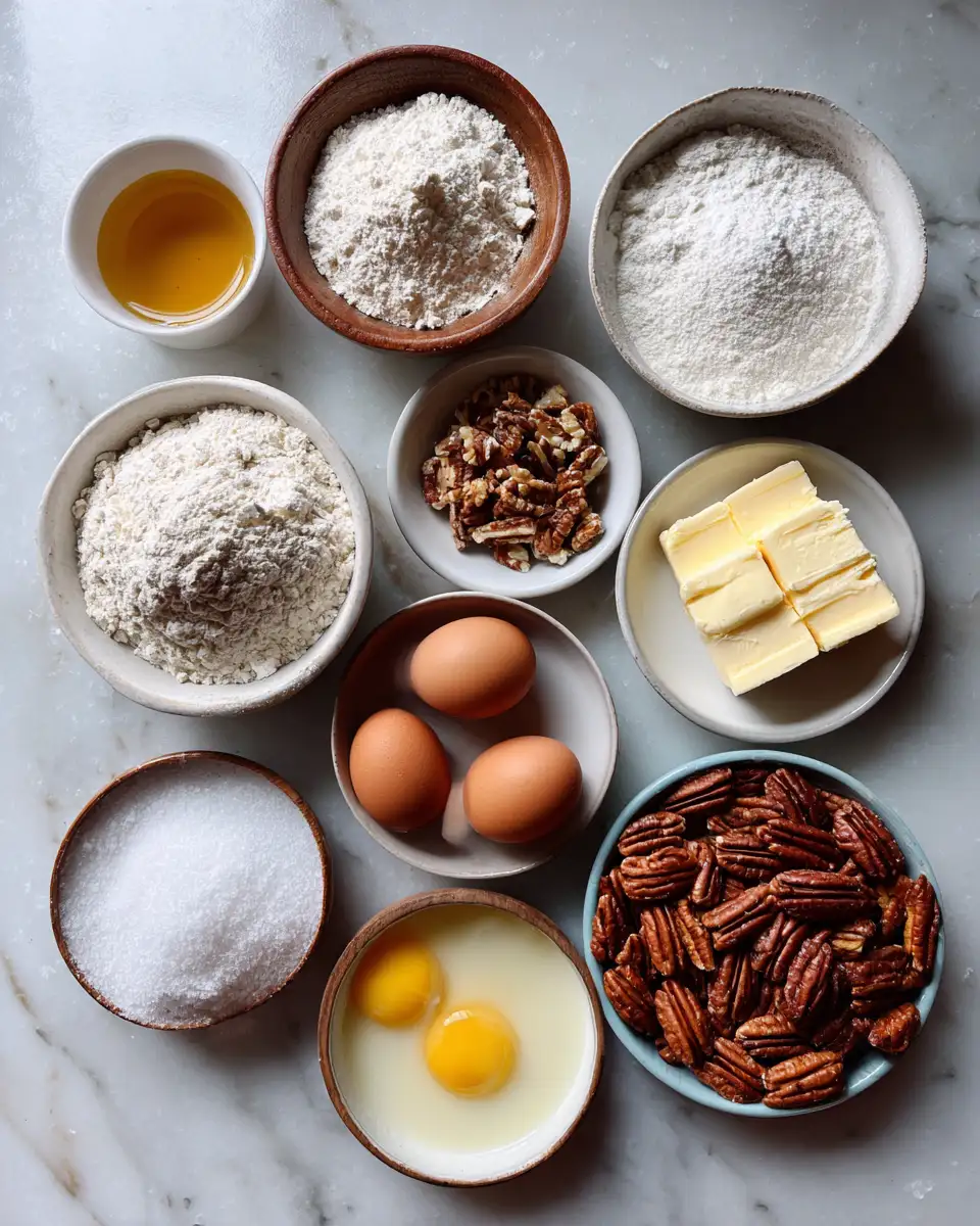 Ingredients for Discover the Irresistible Charm of Sweet Alabama Pecanbread
