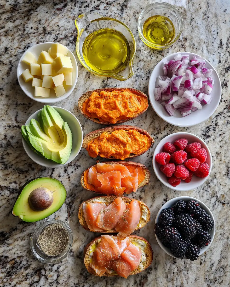 Ingredients for Sweet Potato Toast: The Ultimate Healthy Breakfast Swap