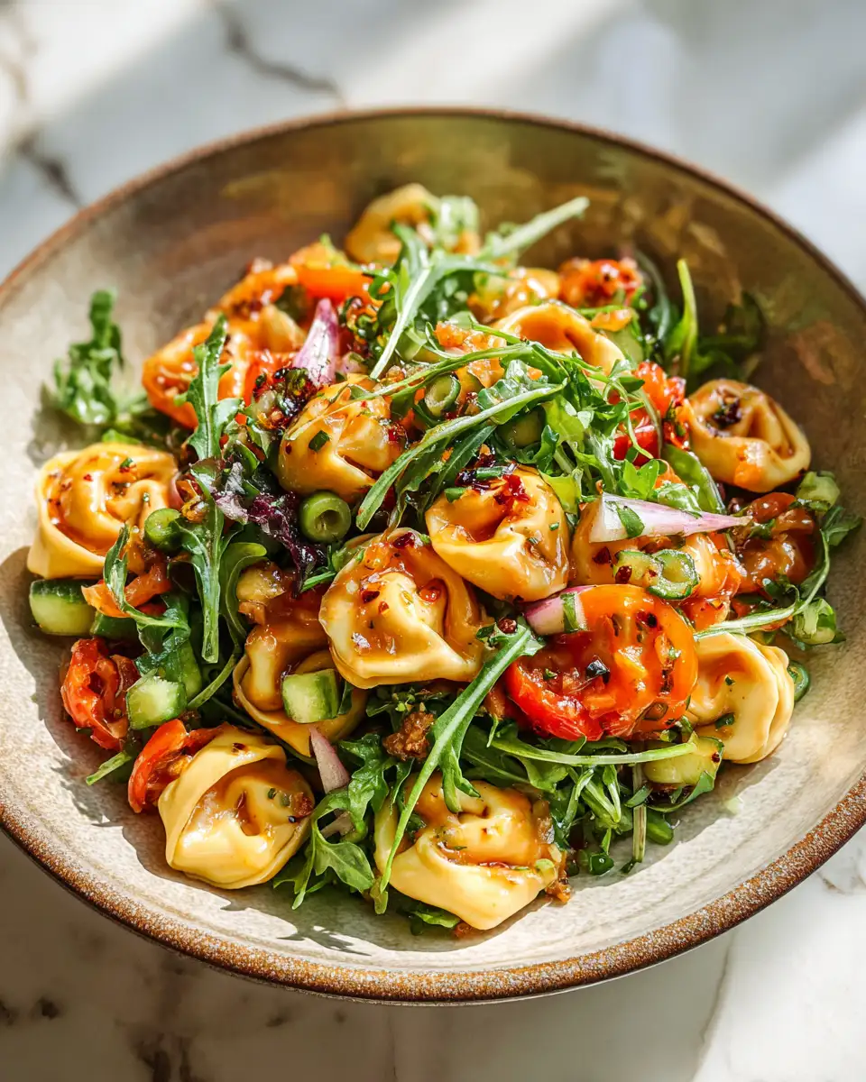 Irresistible Tasty Grinder Tortellini Salad Delight 6 Final dish - Irresistible Tasty Grinder Tortellini Salad Delight