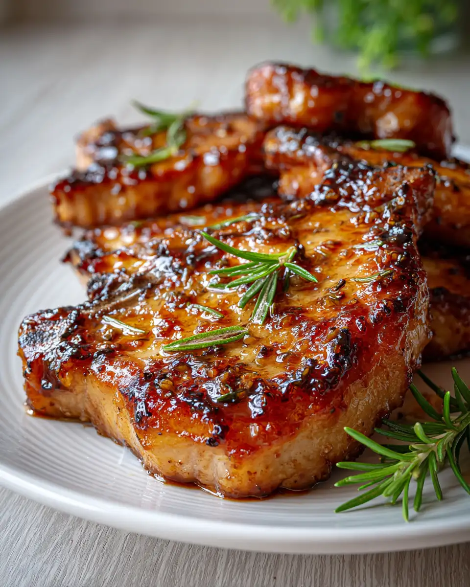 Savor the Flavor: Tender Apple Butter Pork Chops Delight - Featured Image