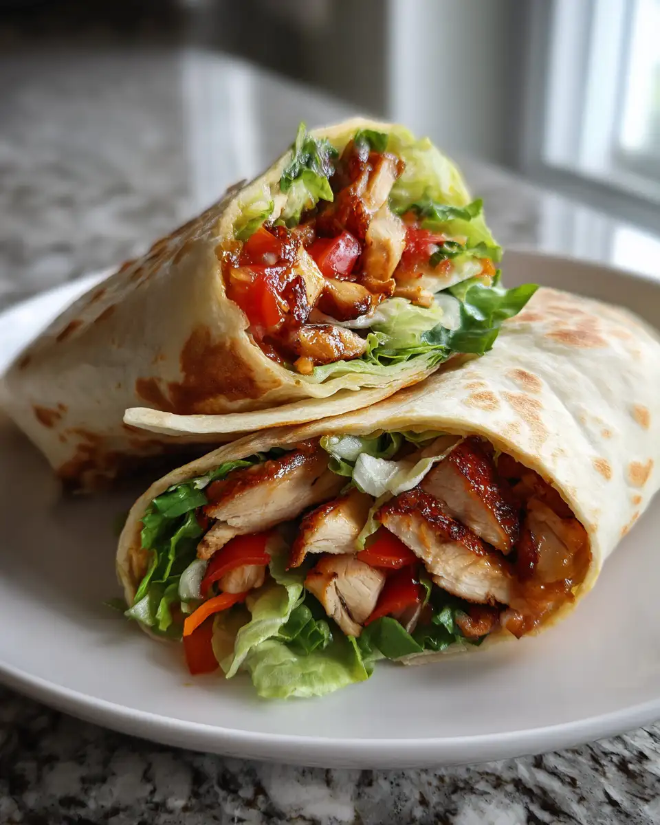 Savor the Flavor: Ultimate Teriyaki Chicken Wrap Delight 6 Final dish - Savor the Flavor: Ultimate Teriyaki Chicken Wrap Delight