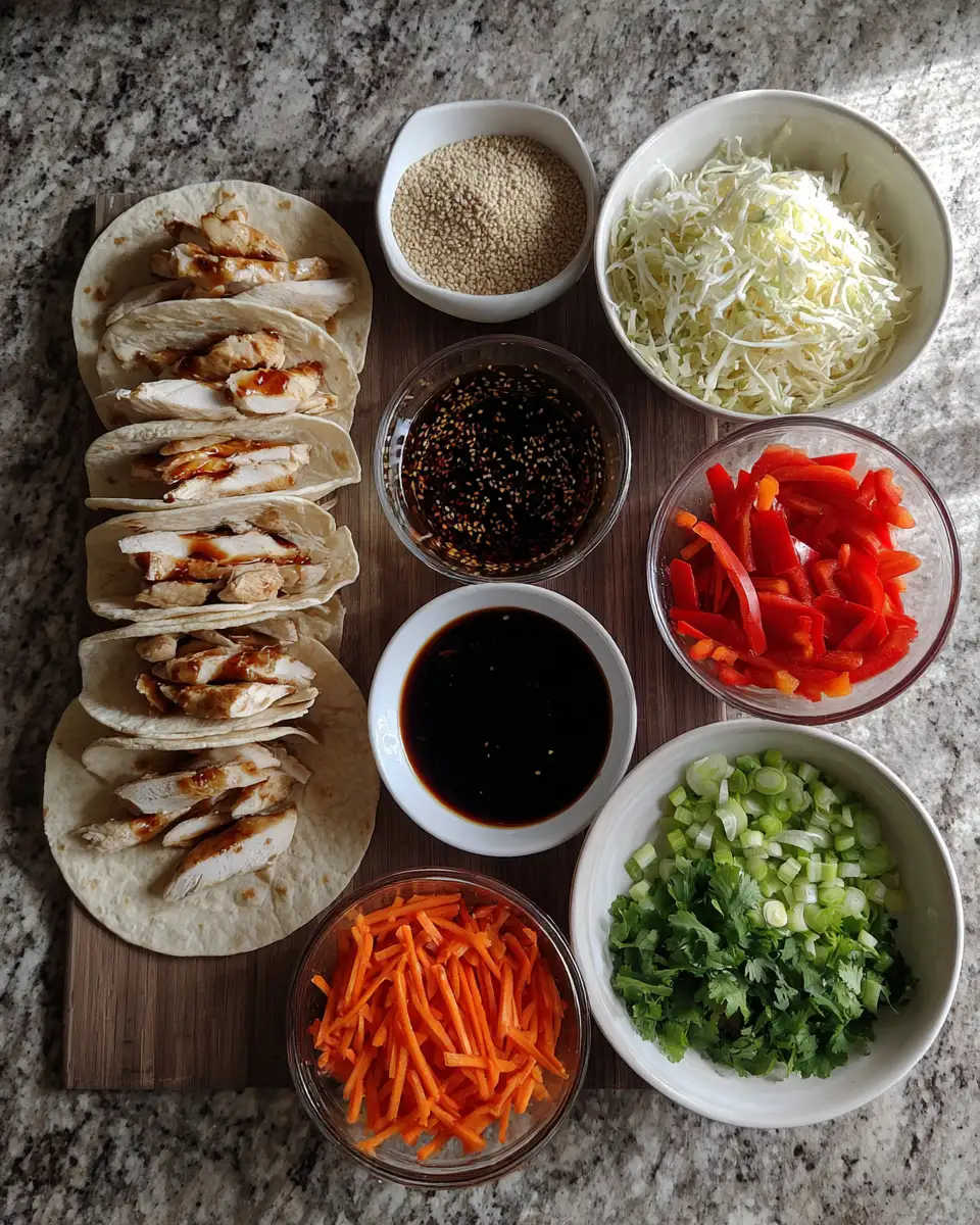 Savor the Flavor: Ultimate Teriyaki Chicken Wrap Delight 4 Ingredients for Savor the Flavor: Ultimate Teriyaki Chicken Wrap Delight