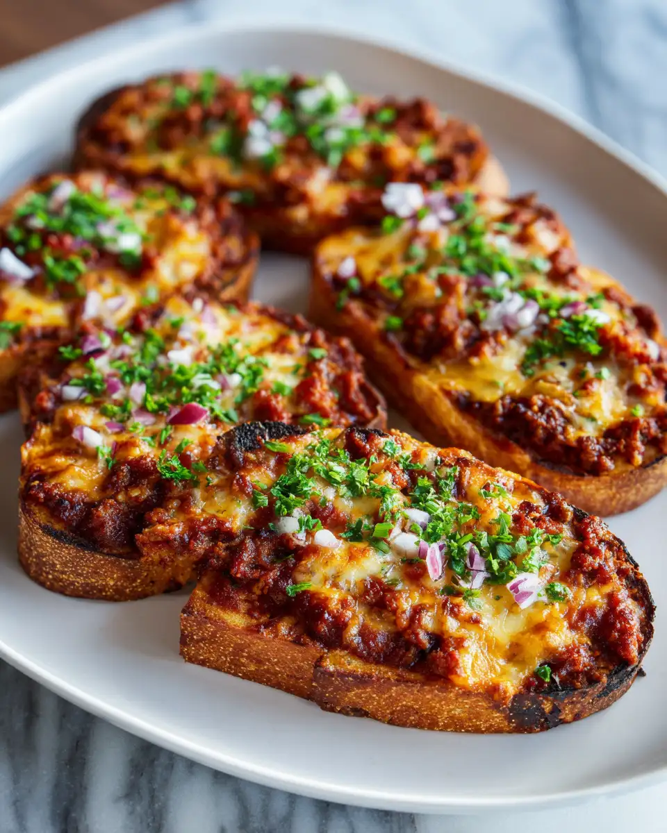 Final dish - Ultimate Texas Toast Sloppy Surprise