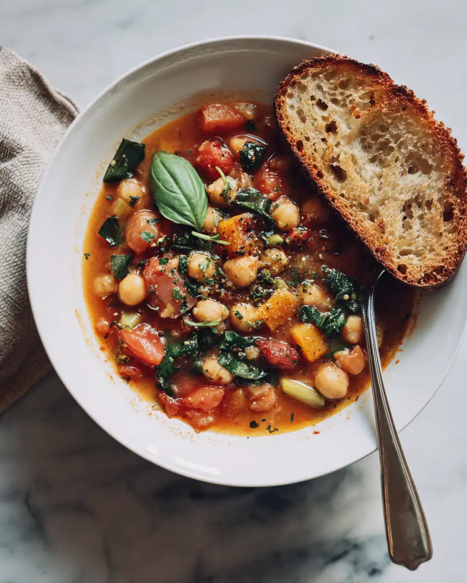 Savor the Soul of Italy with Hearty Tuscan Chickpea Soup - Featured Image