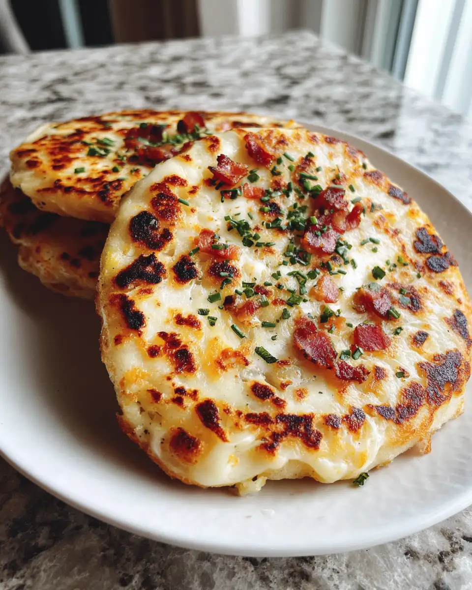 Final dish - Savor the Magic of Arepas con Queso