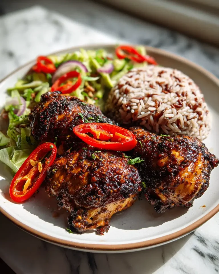 Spice Up Your Kitchen with This Authentic Jamaican Jerk Chicken Recipe - Featured Image