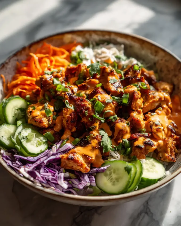 Sizzling Sensations: Dive Into the Ultimate Bang Bang Chicken Bowl - Featured Image