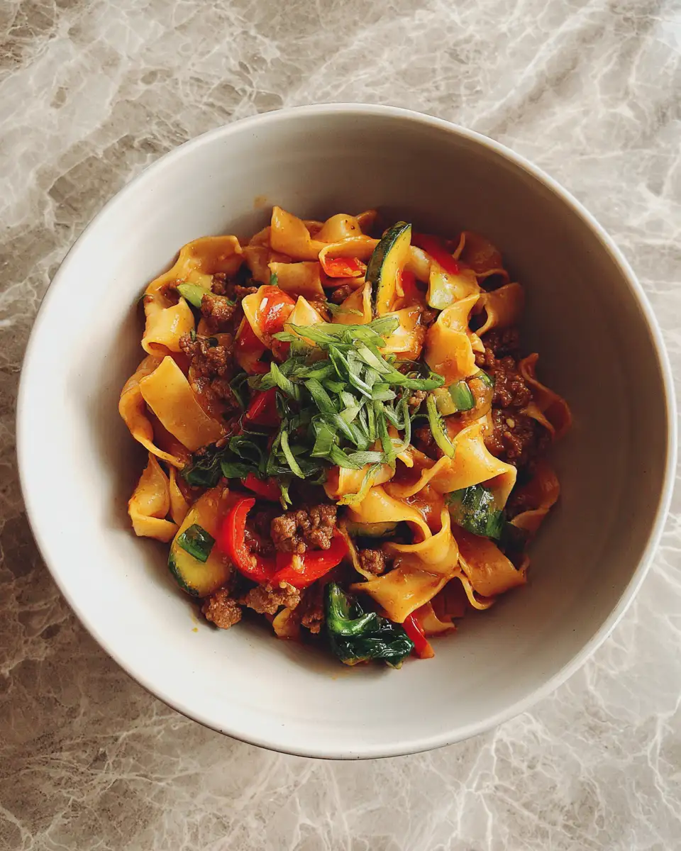 Effortless Beef Pasta Delight for Busy Weeknights 6 Final dish - Effortless Beef Pasta Delight for Busy Weeknights