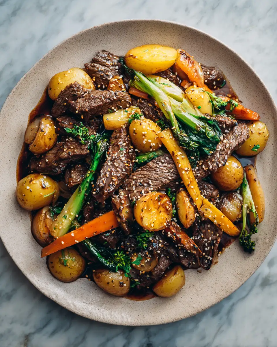 Effortless Beef Skillet Dinner: A Flavorful One-Pan Wonder - Featured Image