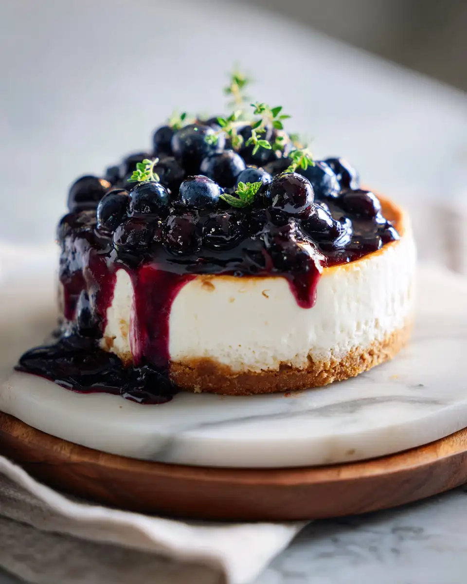 Final dish - Effortless Blueberry Bliss Easy Dessert Recipe