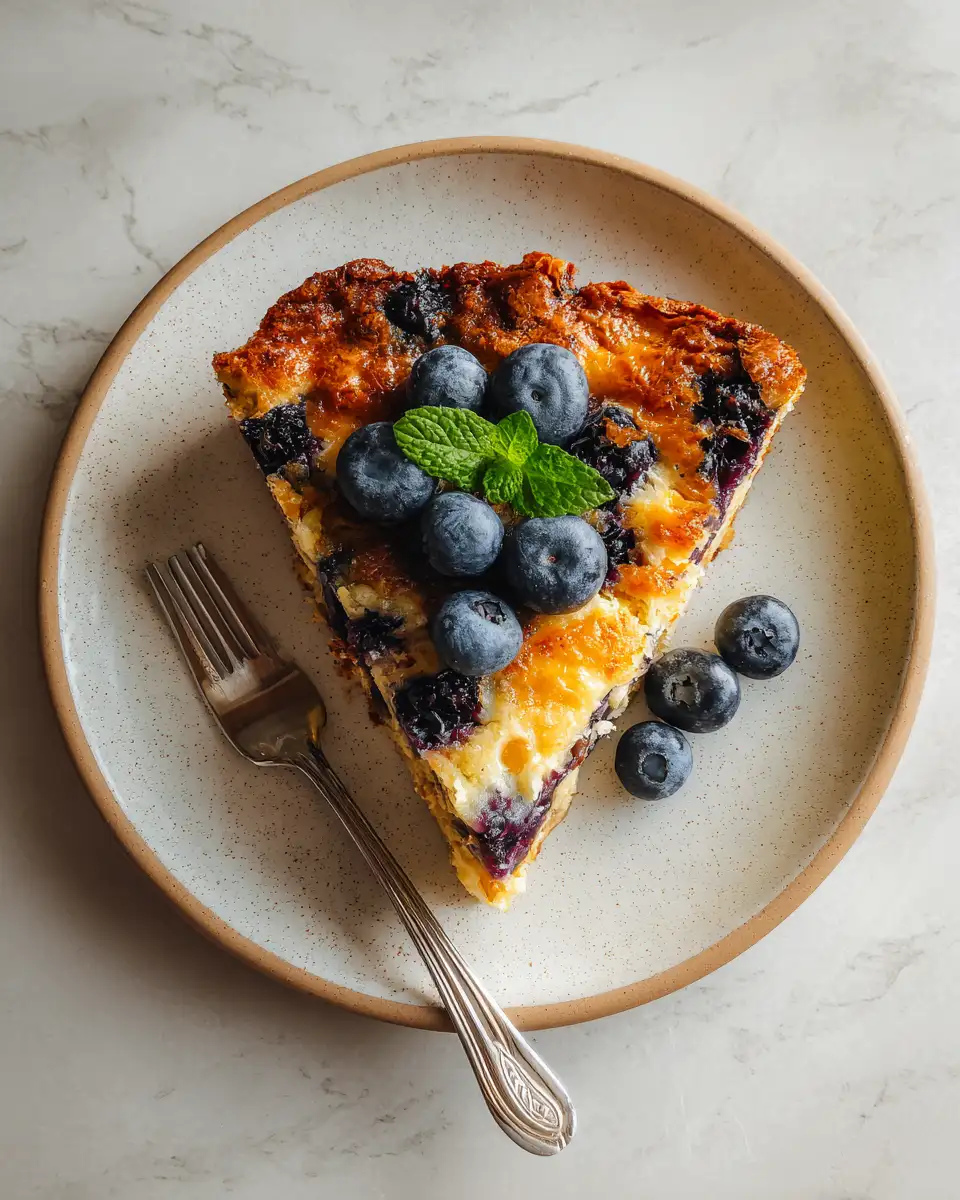 Final dish - Blueberry Pancake Casserole: Your New Breakfast Obsession