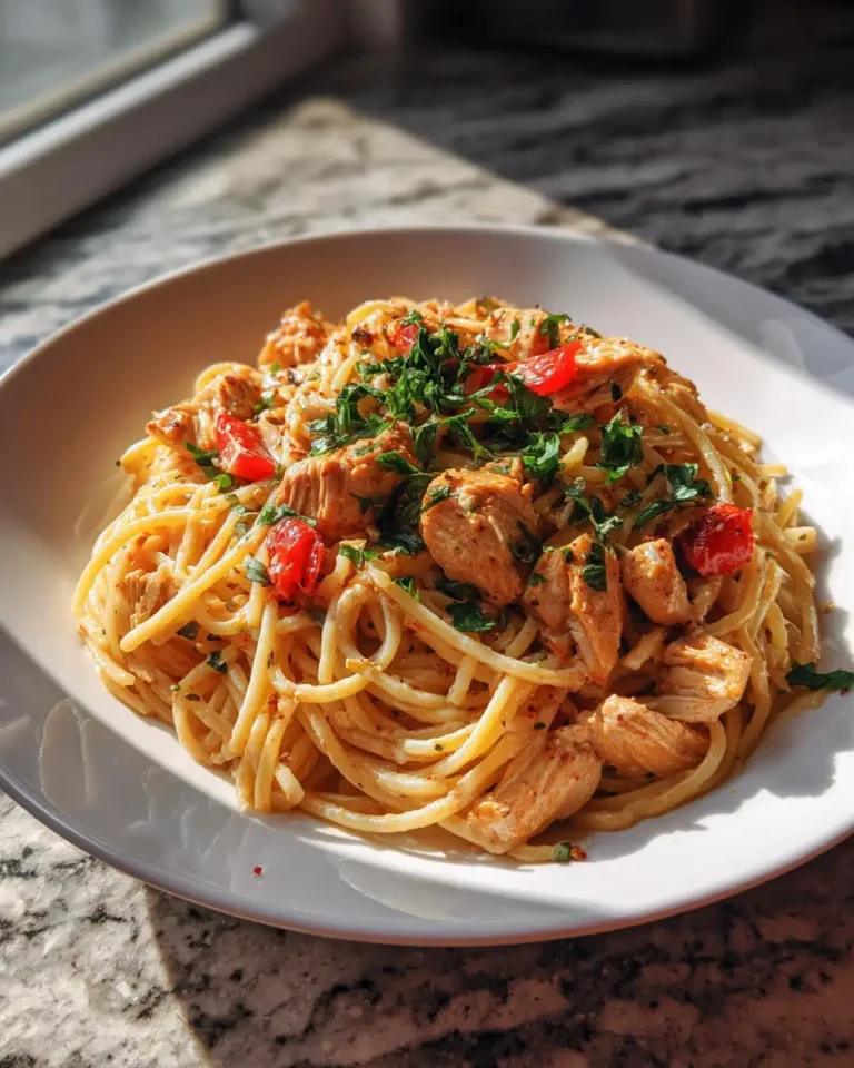 Spice Up Your Dinner with Bold & Creamy Cajun Chicken Spaghetti - Featured Image