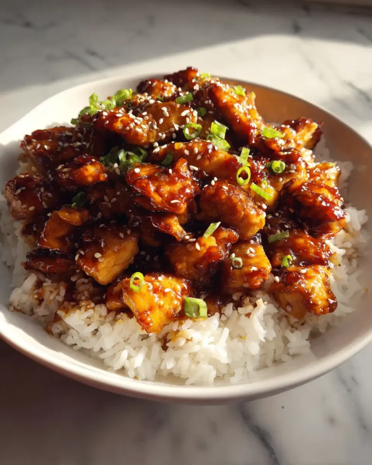 Savor the Flavor: Easy Bourbon Chicken Crockpot Recipe for Busy Nights - Featured Image
