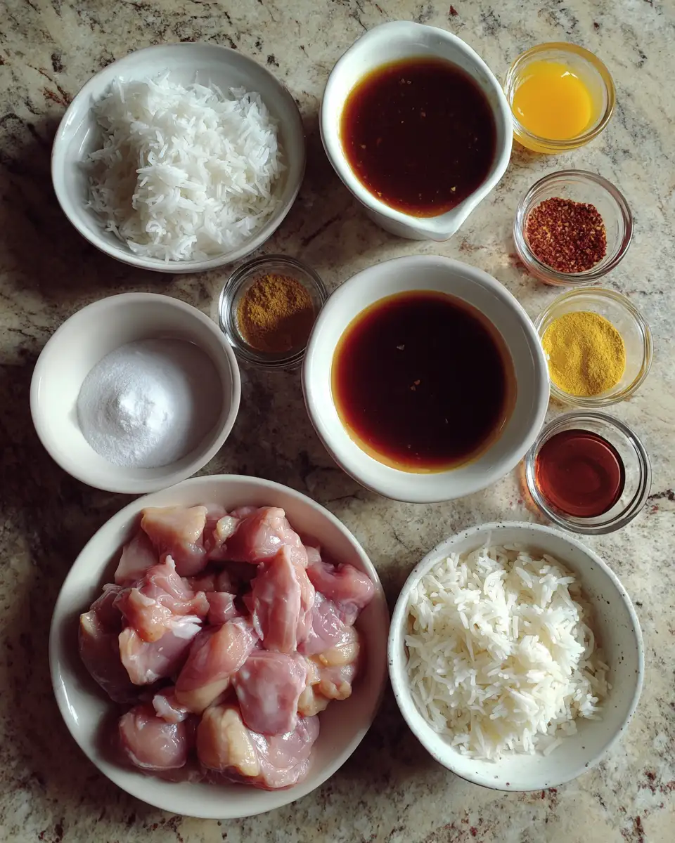 Ingredients for Savor the Flavor: Easy Bourbon Chicken Crockpot Recipe for Busy Nights