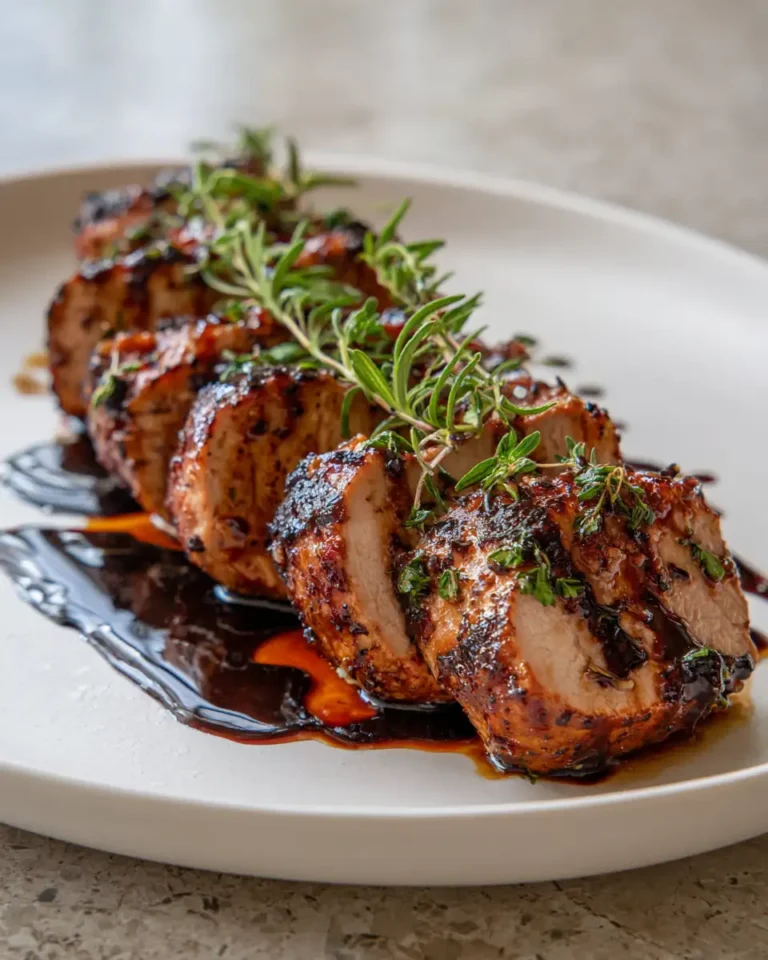 Savor the Sweet Heat: Brown Sugar Glazed Pork Tenderloin Delight - Featured Image
