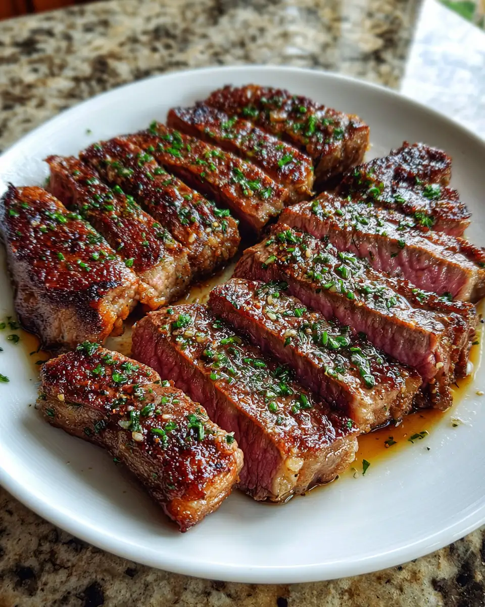 Final dish - Sizzle and Savory: Mastering the Perfect Butter Steak Skillet
