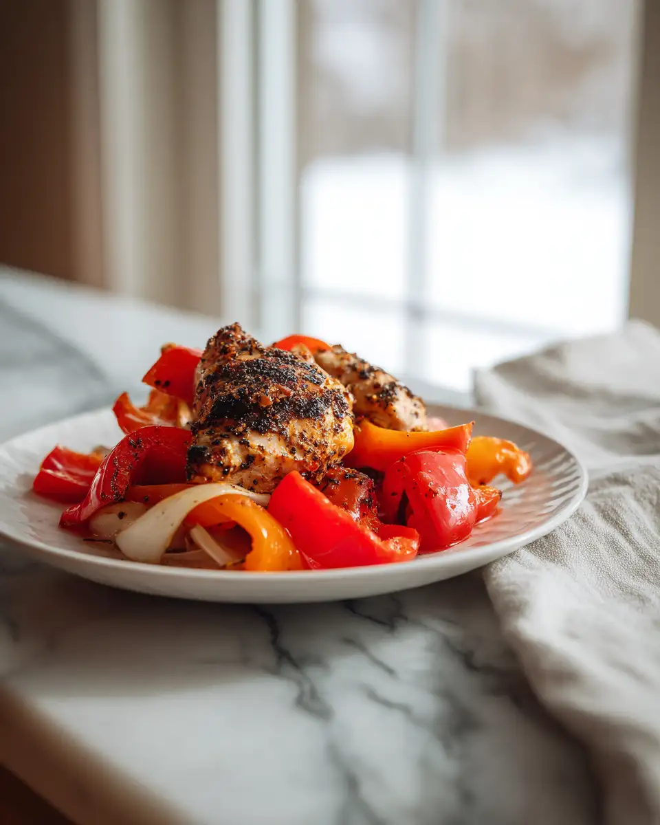 Spice Up Your Dinner with Cajun Chicken Stuffed Peppers - Featured Image