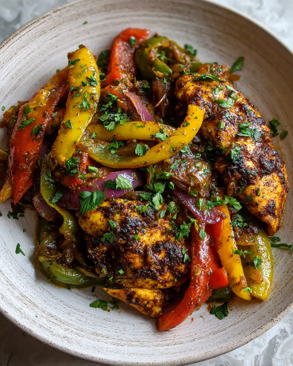 Final dish - Spice Up Your Dinner with Cajun Chicken Stuffed Peppers