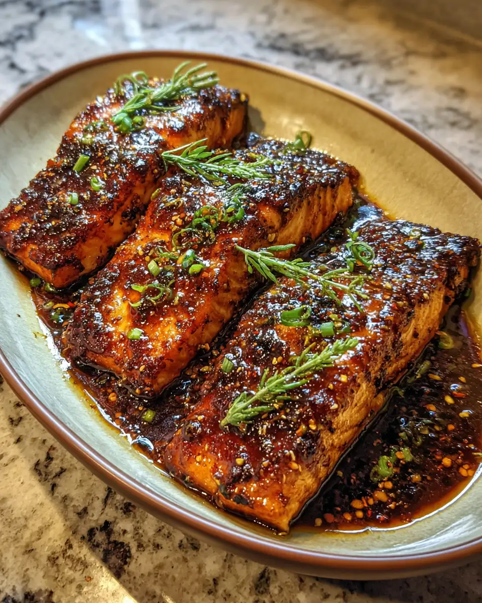 Savor the Flavor: Cajun Honey Butter Salmon Delight 6 Final dish - Savor the Flavor: Cajun Honey Butter Salmon Delight