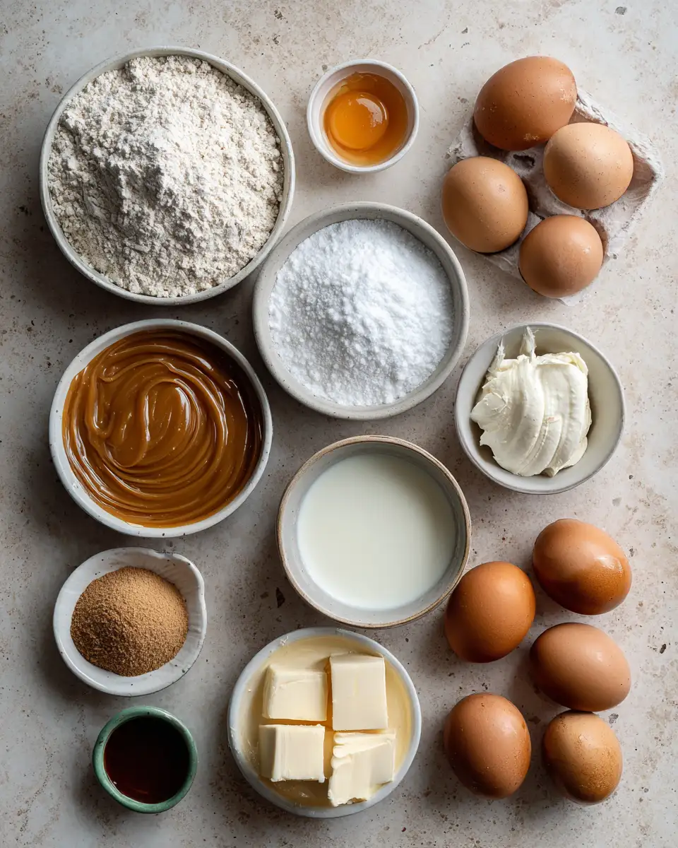 Irresistibly Sweet: Dive into the Dreamy World of Caramel Cake Dessert 4 Ingredients for Irresistibly Sweet: Dive into the Dreamy World of Caramel Cake Dessert