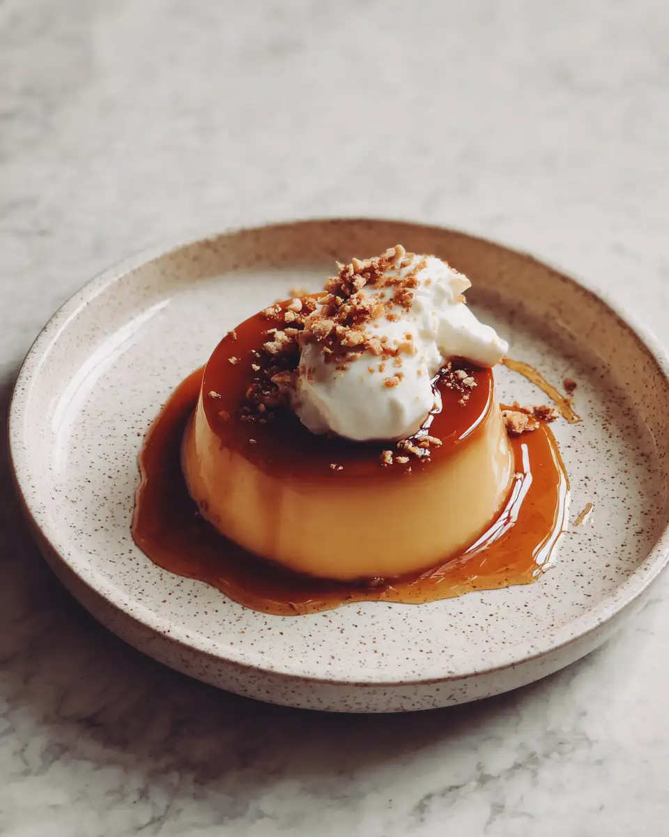 Final dish - Effortless Indulgence: The Ultimate Easy Caramel Dessert Recipe