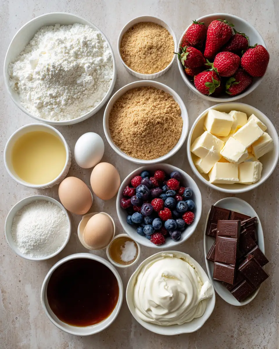 Ingredients for Indulge in Bliss: Cheesecake & Creamy Dessert Creations That Delight