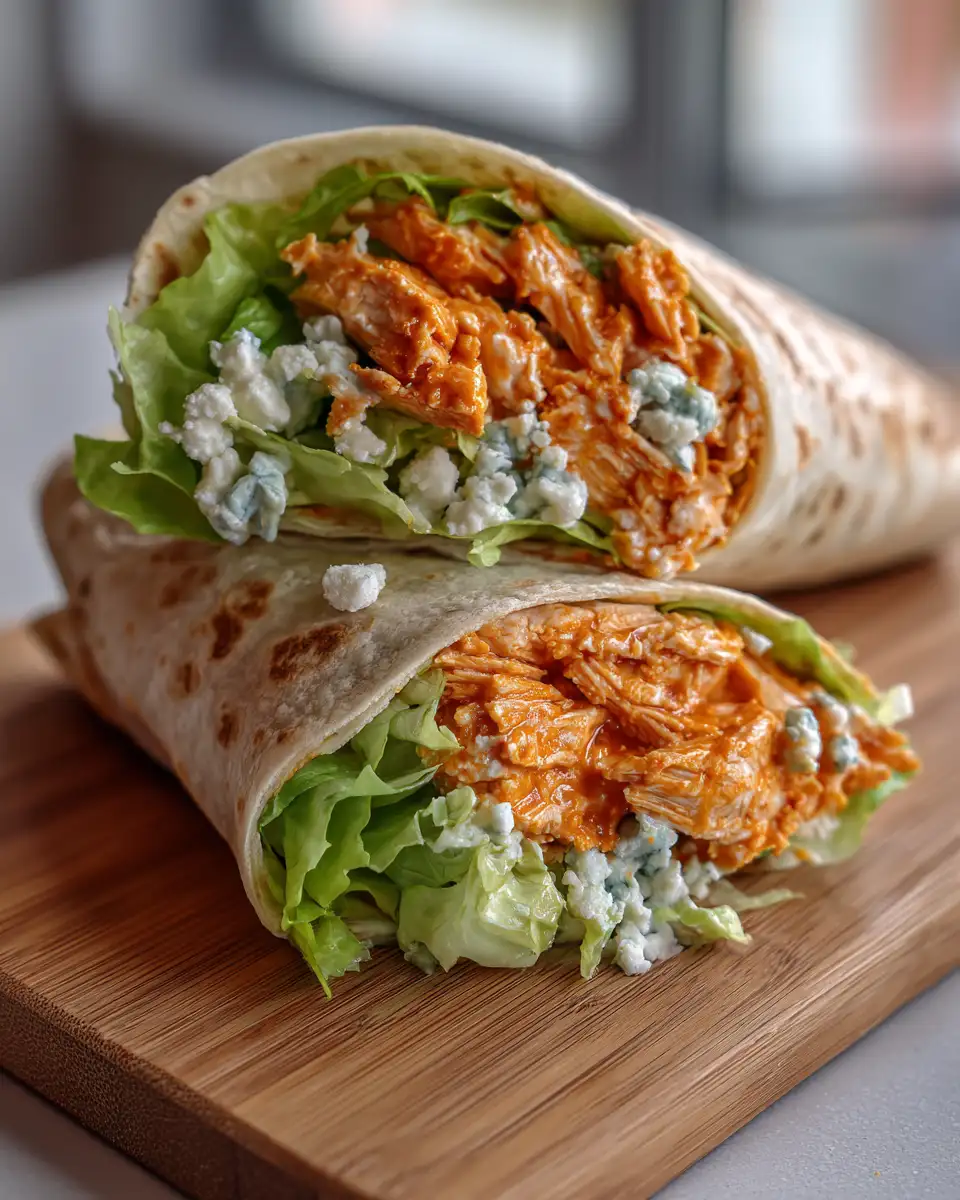 Irresistibly Spicy and Cheesy Buffalo Chicken Wraps That Will Make Your Taste Buds Dance - Featured Image