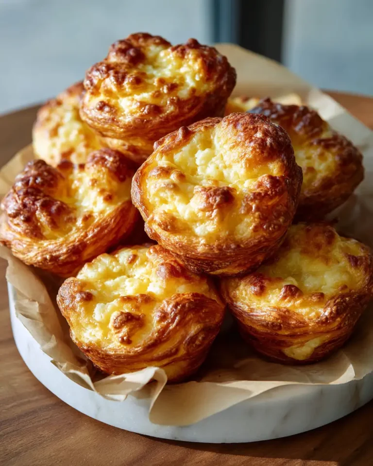 Irresistible Cheesy Garlic Cruffins: A Savory Twist on a Classic Favorite - Featured Image