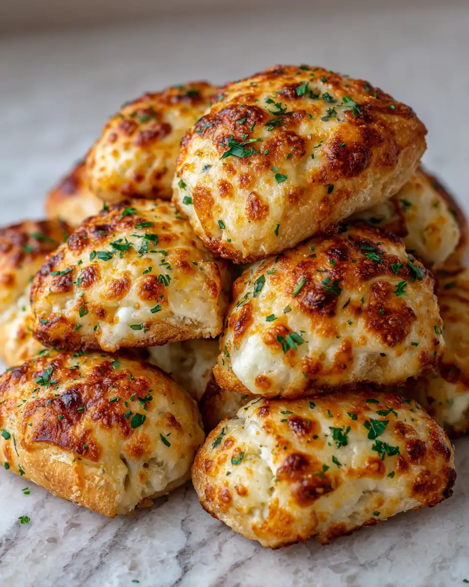 Final dish - Irresistible Cheesy Garlic Pizza Rolls: Your New Favorite Snack