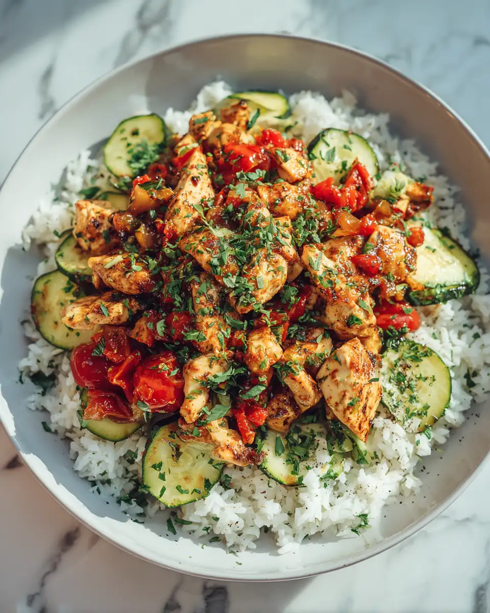 Master Your Week with Flavorful Chicken and Rice Meal Prep Recipes 6 Final dish - Master Your Week with Flavorful Chicken and Rice Meal Prep Recipes