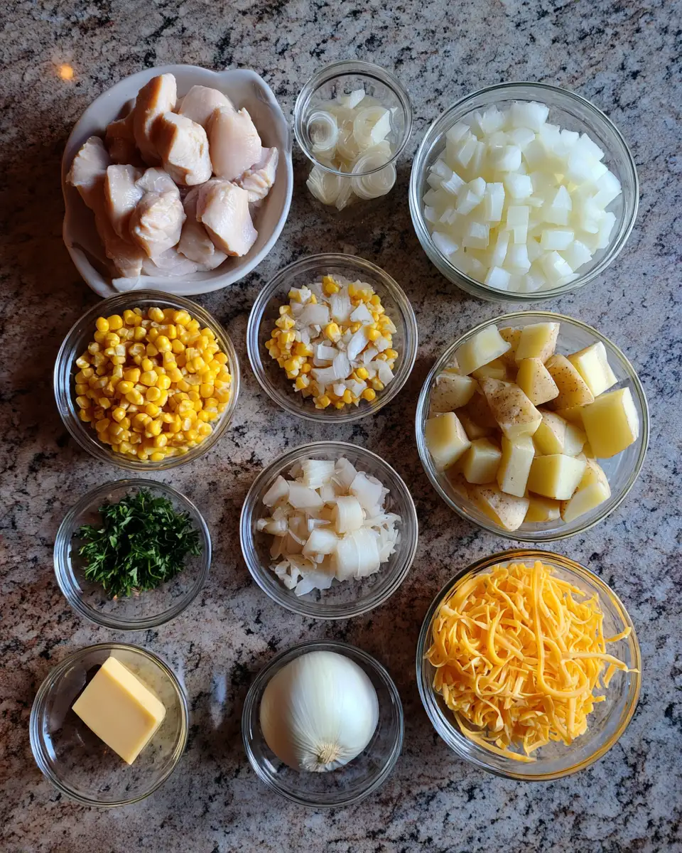 Cozy Up with a Bowl of Crockpot Chicken Corn Chowder 4 Ingredients for Cozy Up with a Bowl of Crockpot Chicken Corn Chowder