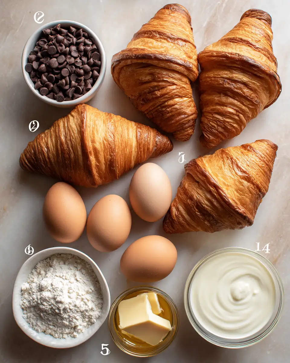 Irresistible Indulgence: The Ultimate Chocolate Croissant Bake Recipe 4 Ingredients for Irresistible Indulgence: The Ultimate Chocolate Croissant Bake Recipe