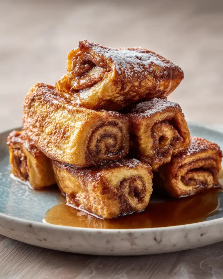 Heavenly Cinnamon Roll French Toast Roll-Ups for a Sweet Morning Delight - Featured Image
