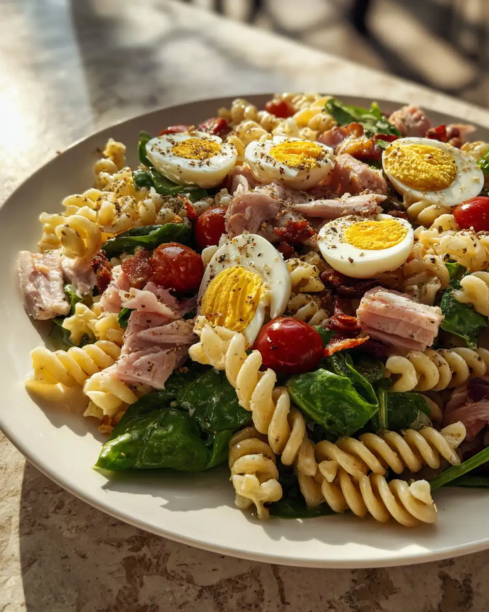 Twist on Tradition: Club Sandwich Pasta Salad Delight - Featured Image