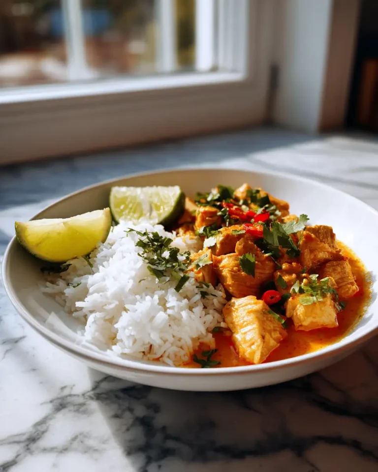 Zesty Coconut Lime Chicken Curry: A Flavorful Tropical Escape - Featured Image